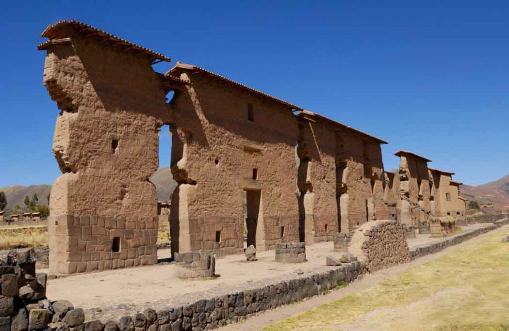 1:00 pm - Raqchi  “Temple of Wiracocha” 