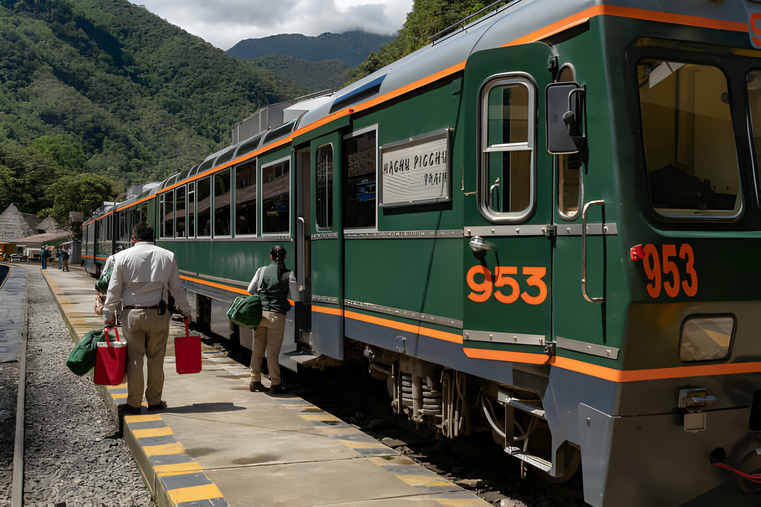 Experience the Scenic Journey: Ollantaytambo to Machu Picchu Train with Peruways