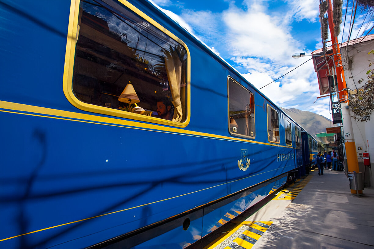 The Ollantaytambo Train Station is your gateway to Machu Picch