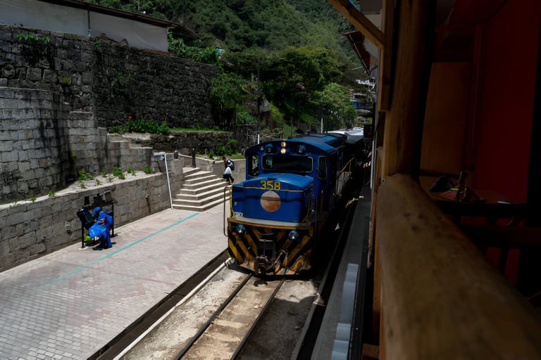 The Ollantaytambo Train Station is your gateway to Machu Picchu