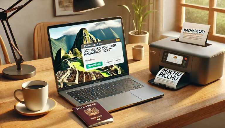 How to Download and Print Your Machu Picchu Ticket