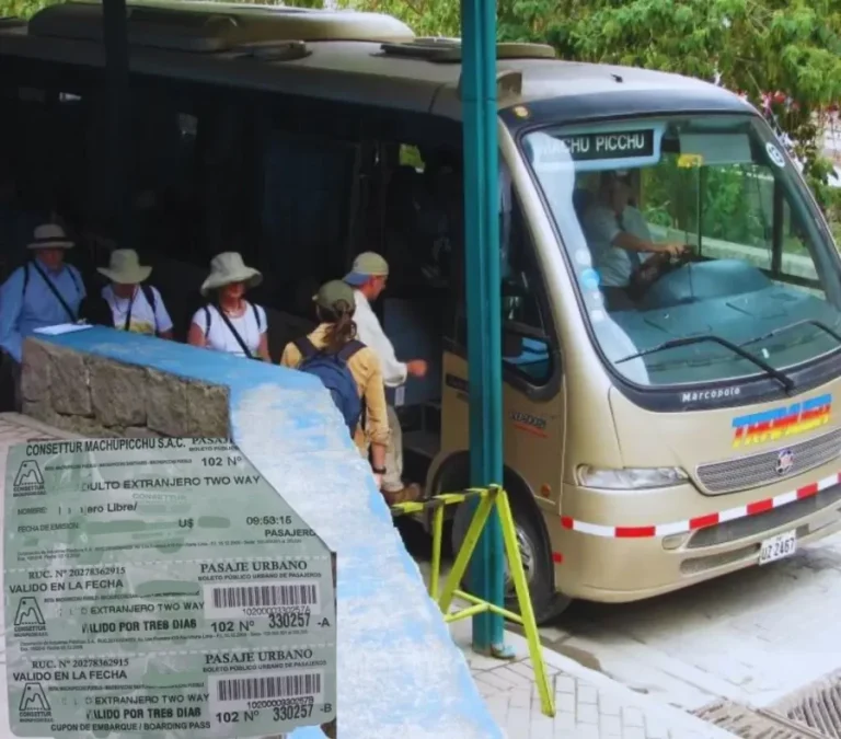Documents Needed to Board the Bus to Machu Picchu