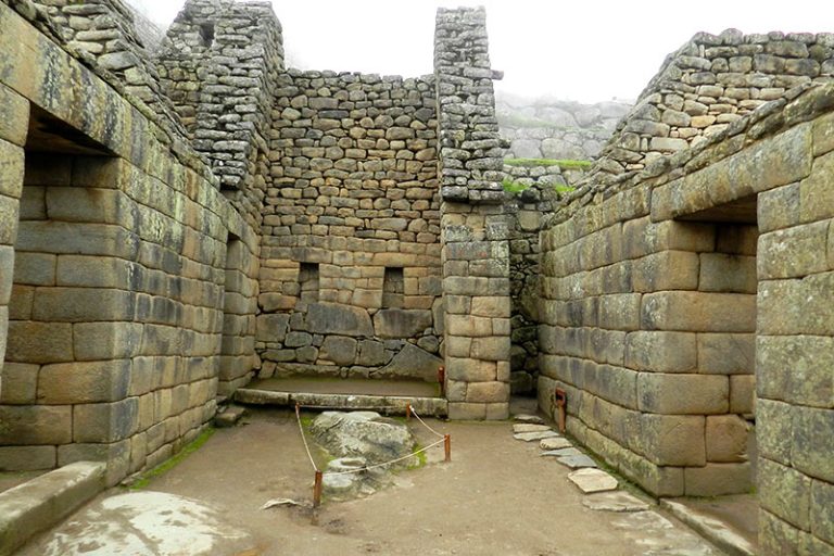 The House of the Inca (Royal Residence) at Machu Picchu